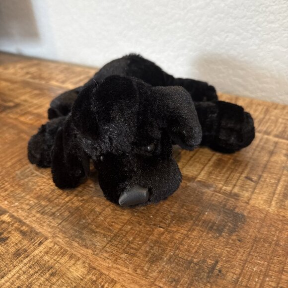 Ganz Webkinz Lil Kinz HM136 Black Lab Plush Stuffed Animal Toy Dog Puppy Retired - Picture 3 of 9